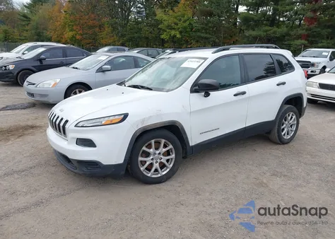 2016 Jeep Cherokee Sport z USA, uszkodzony, nr VIN 1C4PJLABXGW177921